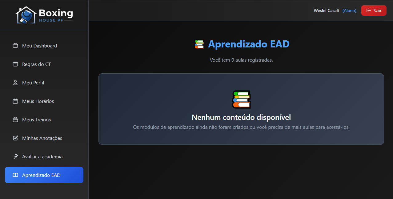 Sistema do Aluno - Imagem 1