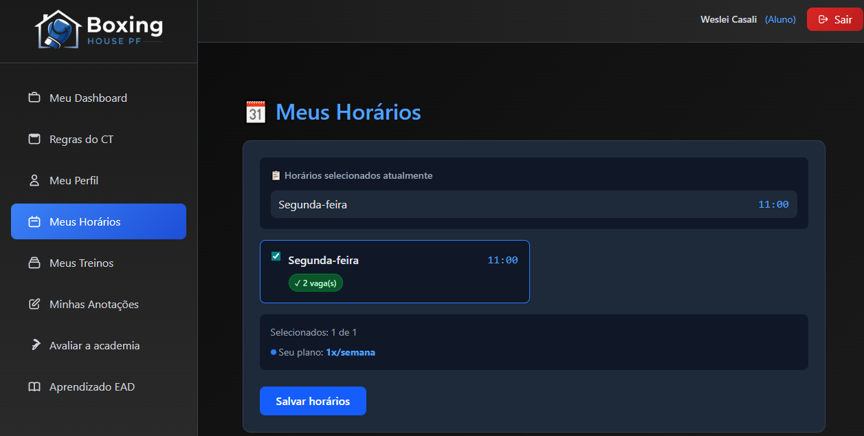 Sistema do Aluno - Imagem 4